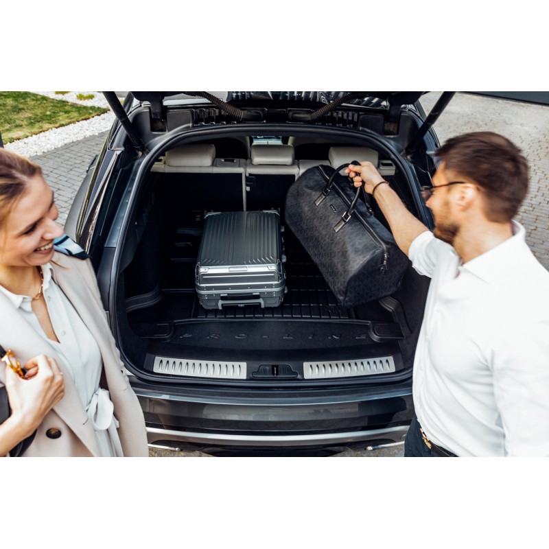 Teppich Kofferraum premium für Land Rover Discovery 3 - 7 Sitze