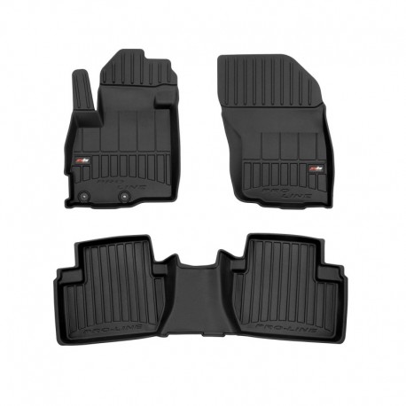 Matten 3D Premium Gummi-Typ Eimer für Mitsubishi Outlander II suv (2006 - 2012)