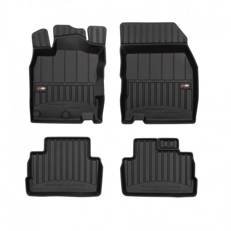 Matten 3D Premium Gummi-Typ Tablett für Nissan Qashqai II crossover (2013 - 2021)