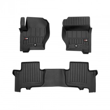 Matten 3D Premium Gummi-Typ Tablett für Land Rover Discovery III suv (2004 - 2009)