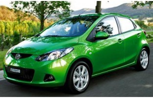 Fußmatten, Premium-Typ-Eimer aus Gummi für Mazda 2 II (2007 - 2014)