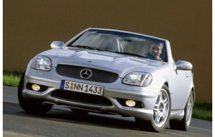 Rip Fußmatten Mercedes SLK R170 Facelift 2001-2004 Original Rips Automatten  schwarz 2-teilig vorn - .de