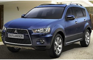 Matten 3D Premium Gummi-Typ Eimer für Mitsubishi Outlander II suv (2006 - 2012)