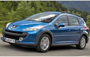 Fußmatten Typ Eimer aus Premium-Gummi für Peugeot 207 (2006 - 2012)