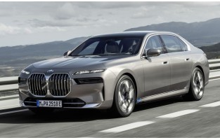 Gummi-3D-Fußmatten für BMW i7 Sedan (2022-) - ProLine®